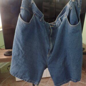Canyon Ridge Big & Tall Blue Jean Shorts, Size 60x7.5